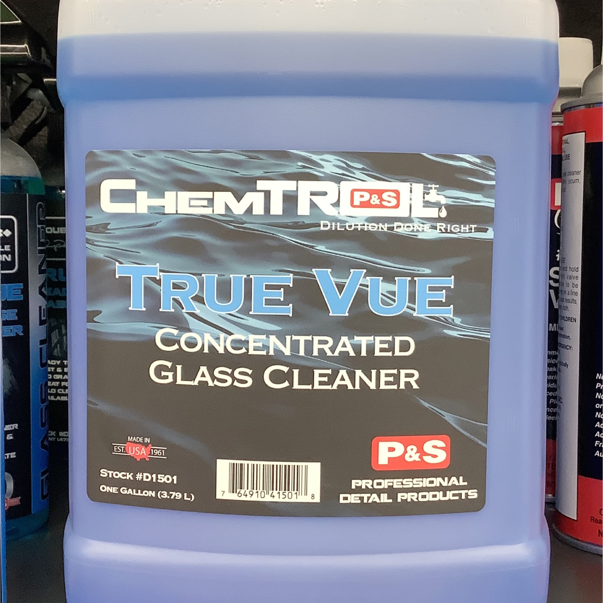 True Vue Concentrated Glass Cleaner / 1 gallon