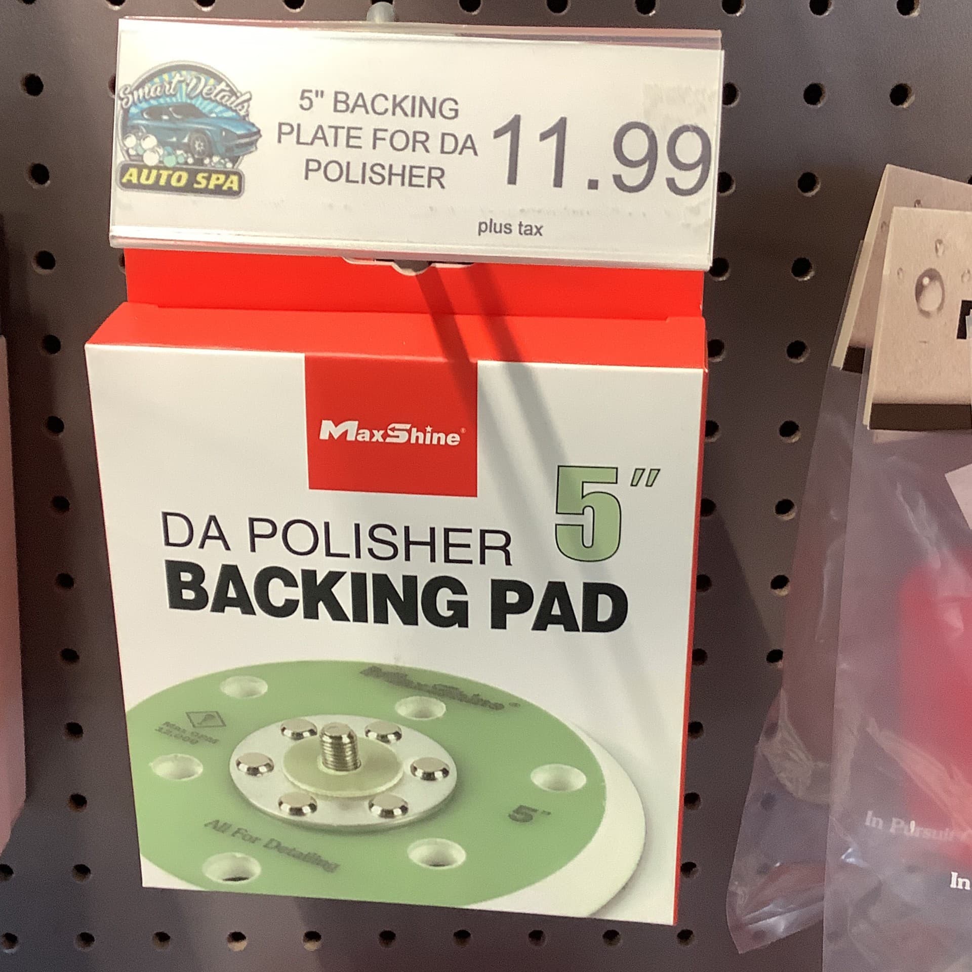 DA Polisher Backing Pad / 5inch