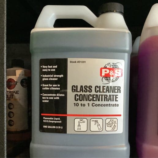 Glass Cleaner Concentrate / 1 Gallon
