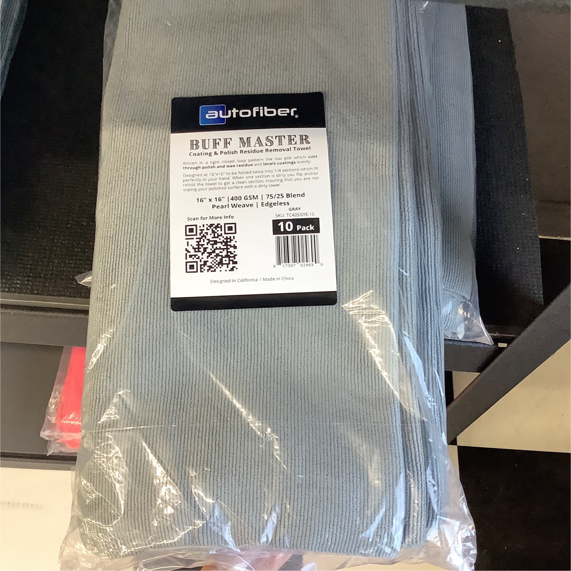 Coating and Polish residue Removal Towel / 10pk