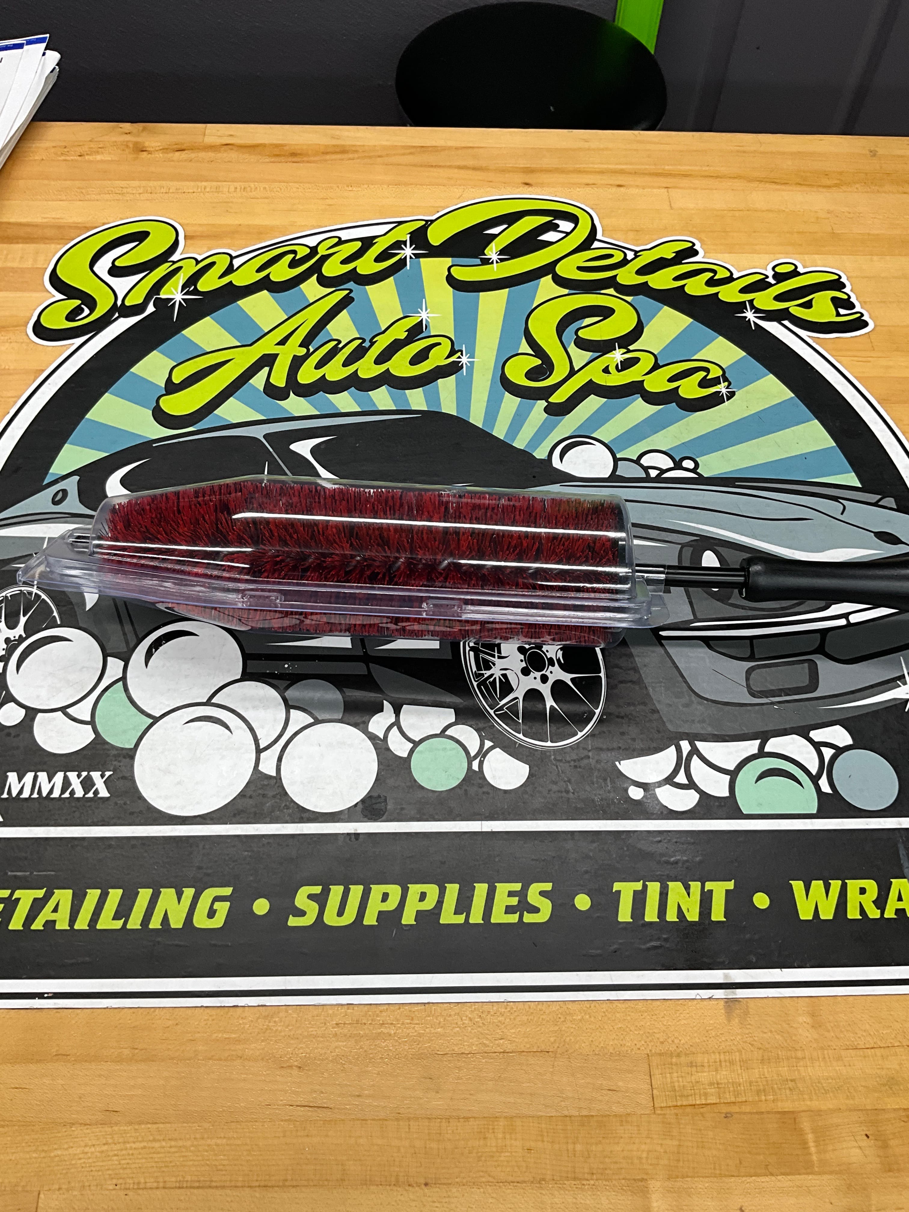 Barrel Wheel Brush - Smart Details Auto Spa