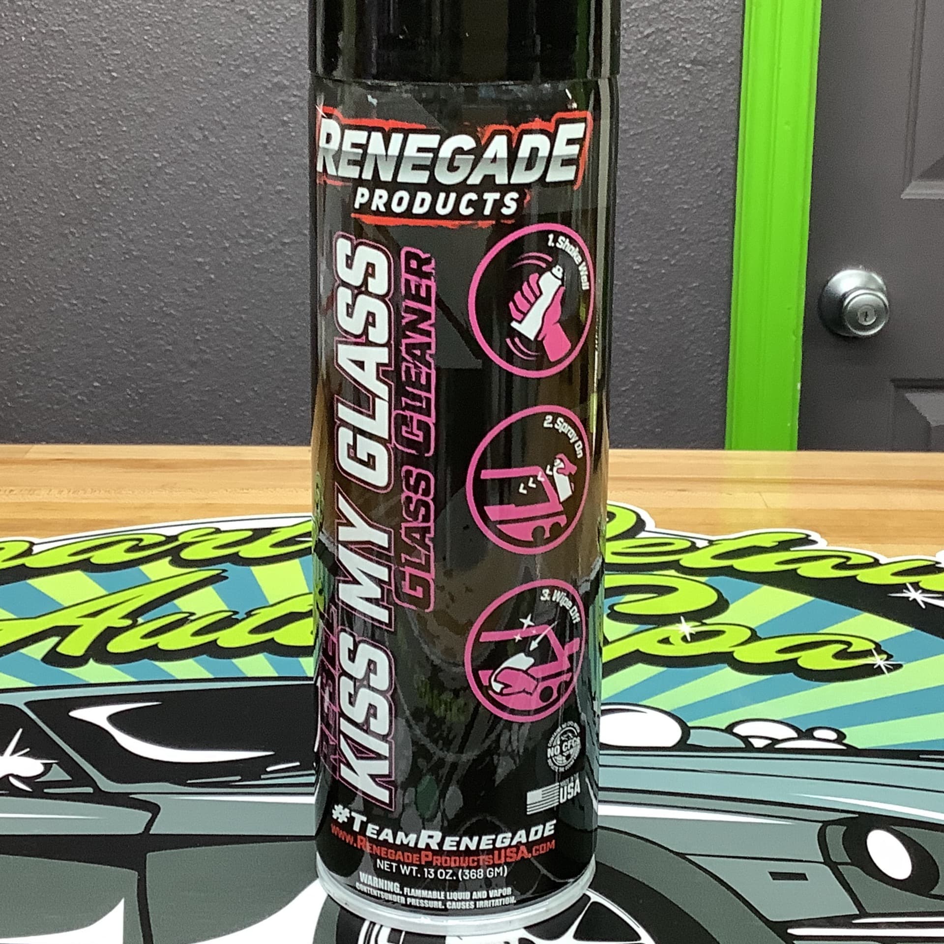 Aerosol Glass Cleaner / 13oz