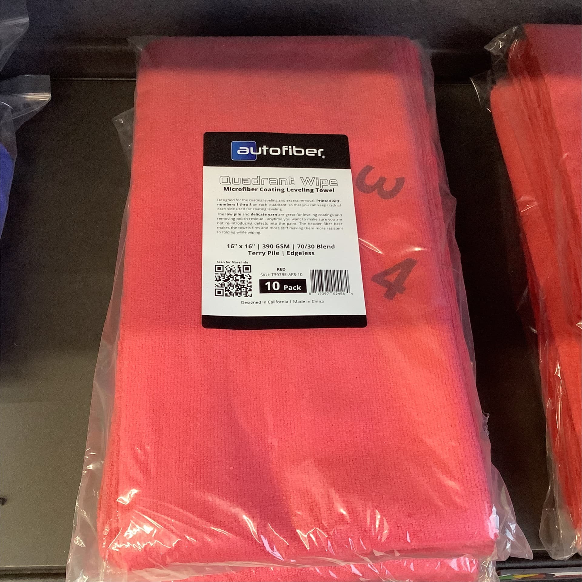 Microfiber Coating Leveling Towel / 10 pack