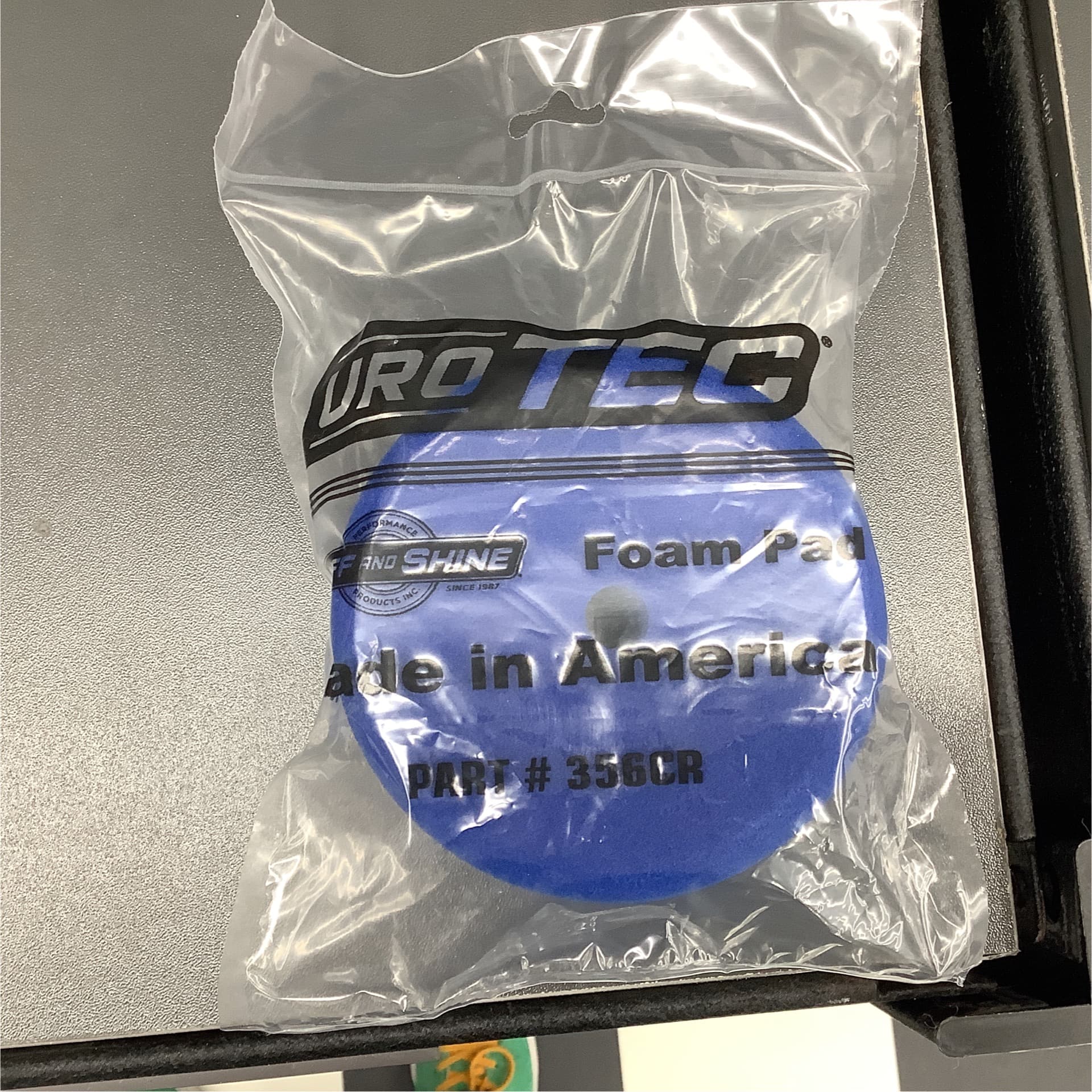 3" Foam Blue HD Polish Pads / 2pk