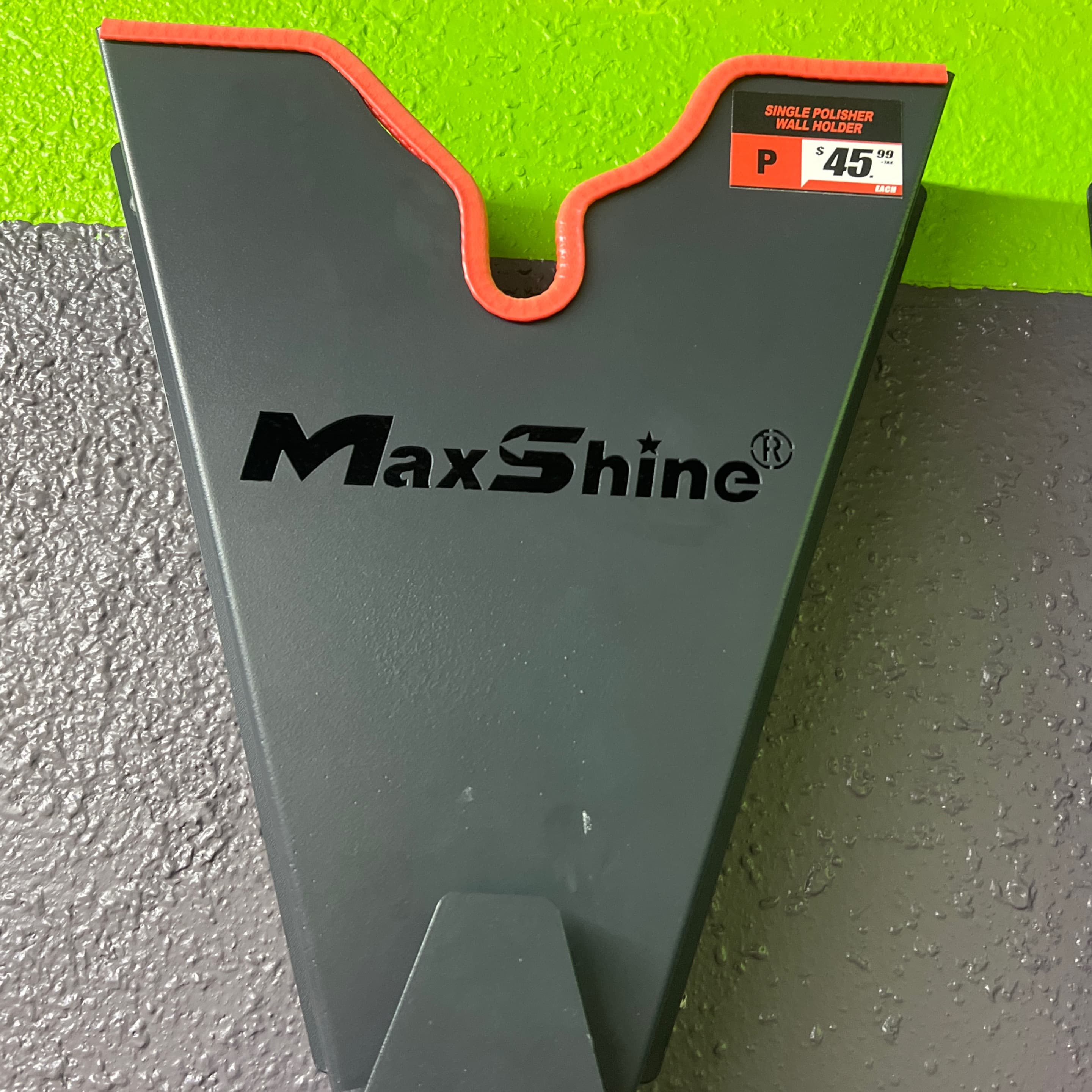 MaxShine Single Polisher Wall Holder