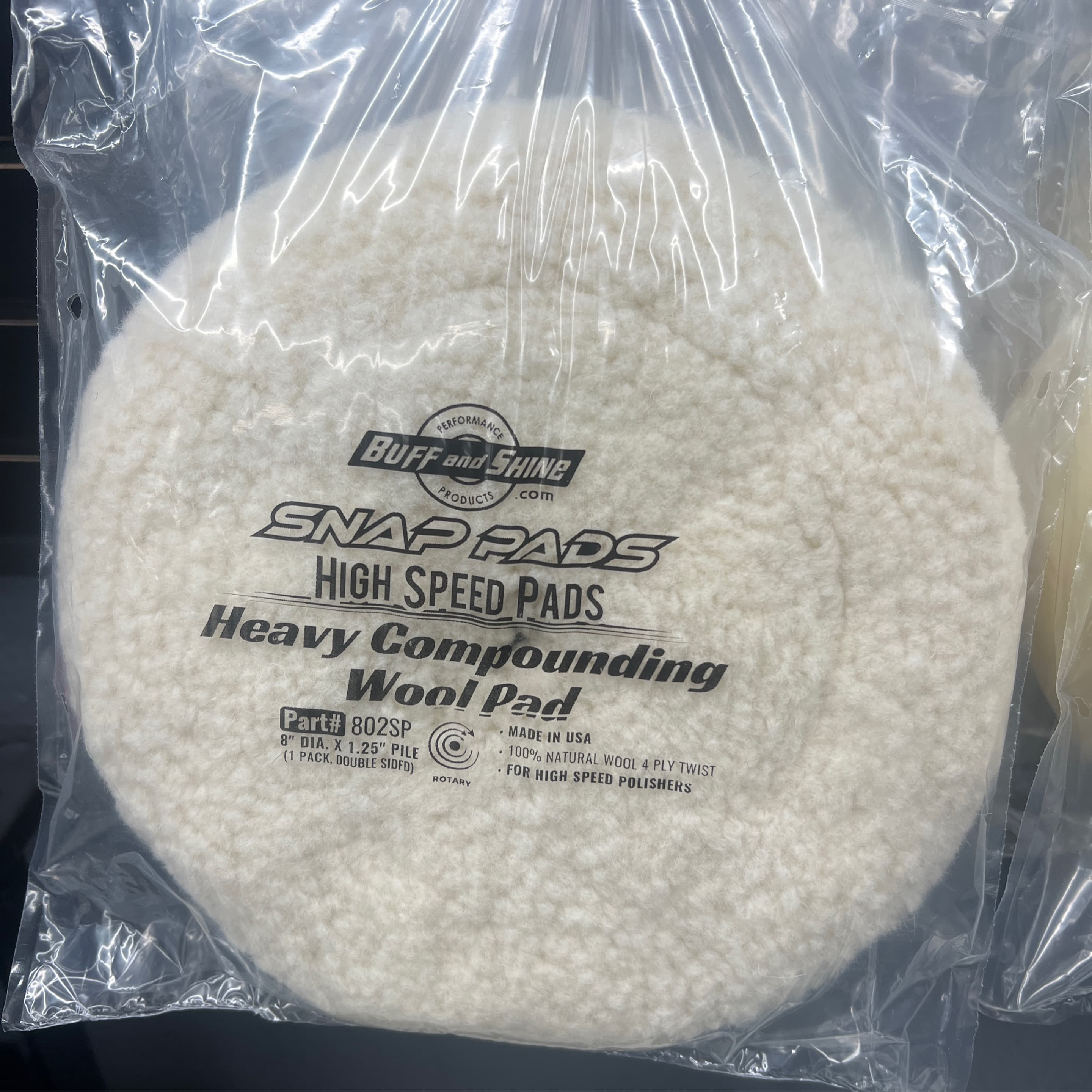 Snap Pad Wool Compounding Double sided