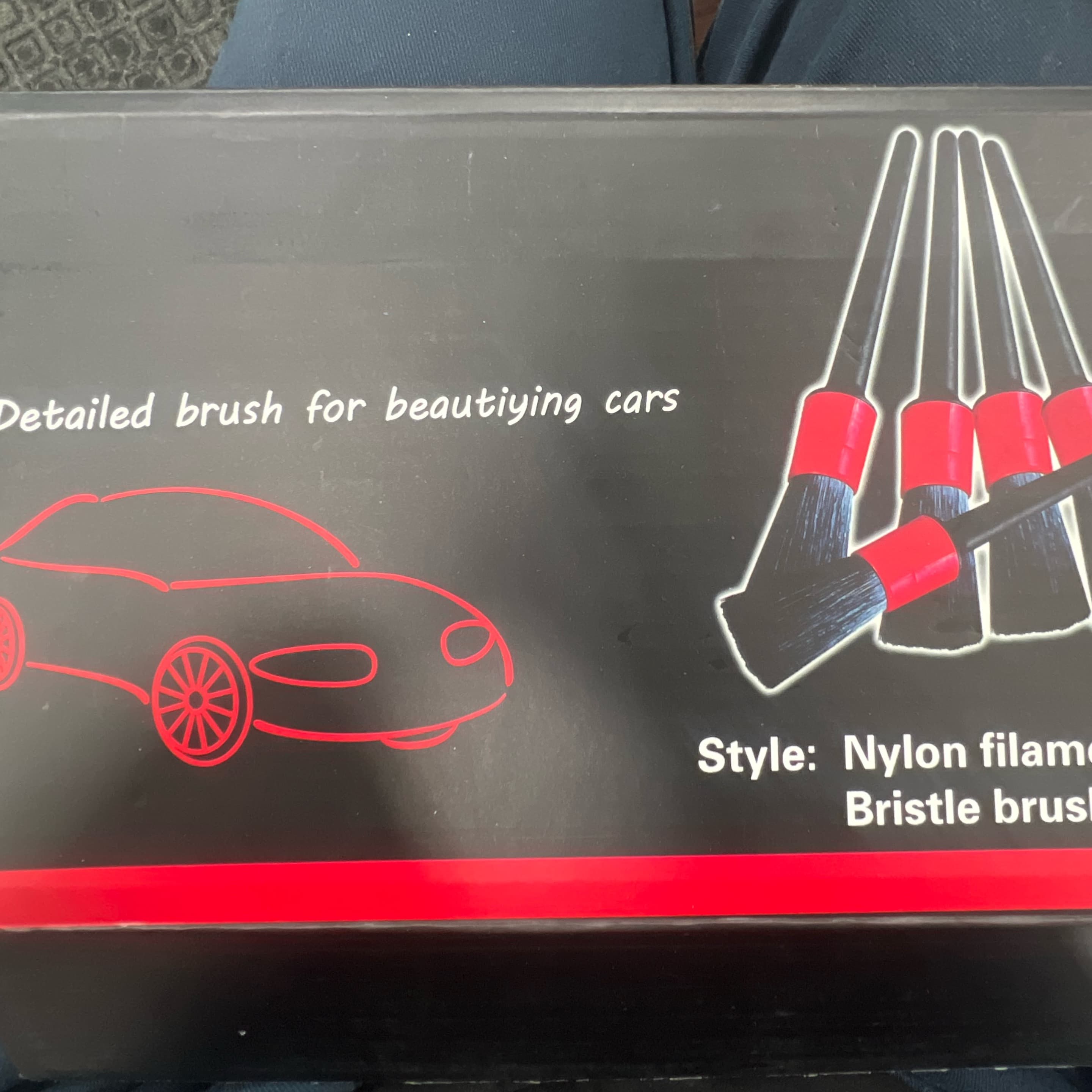 Synthetic brush set / 5