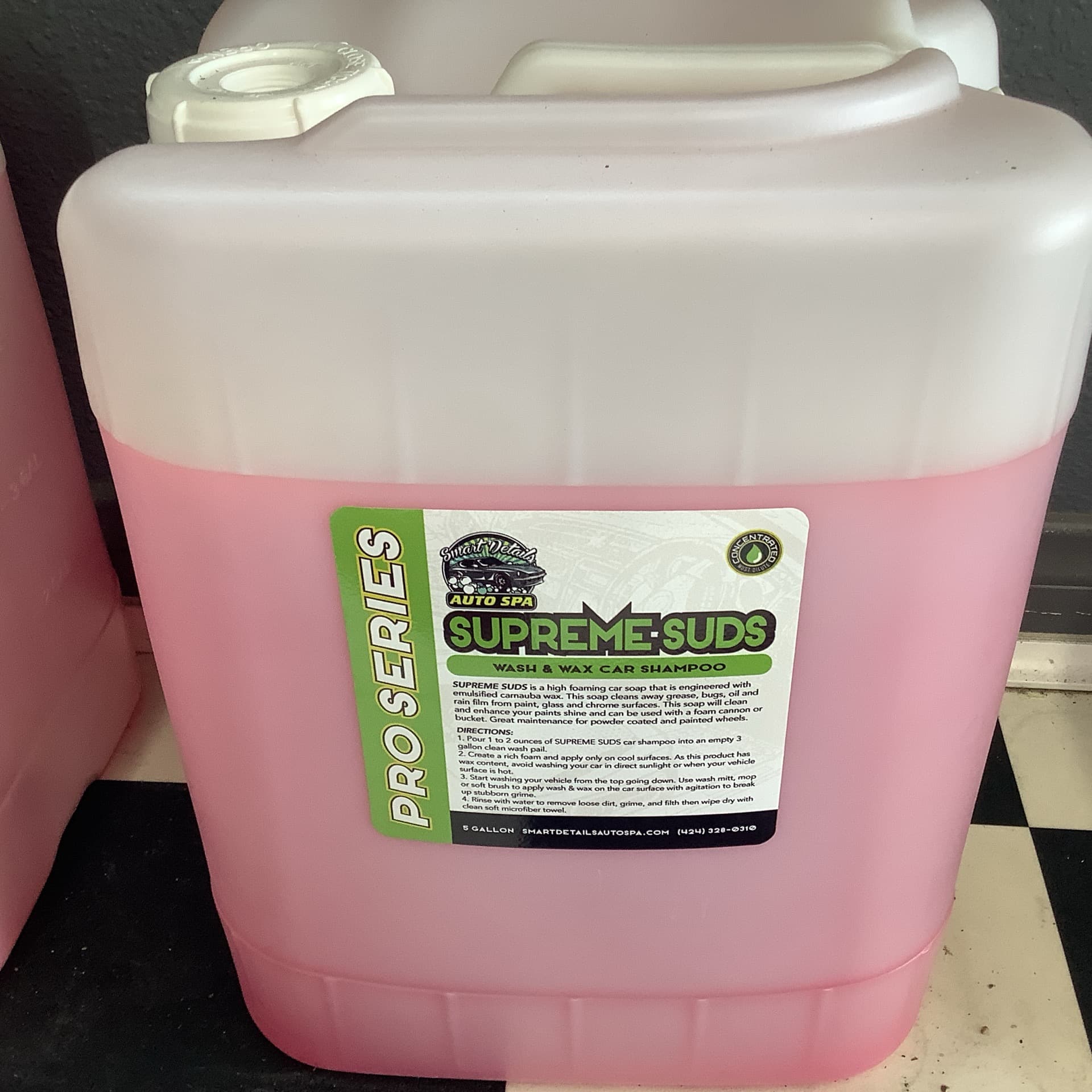 Supreme Suds Wax Shampoo/ 5 Gal