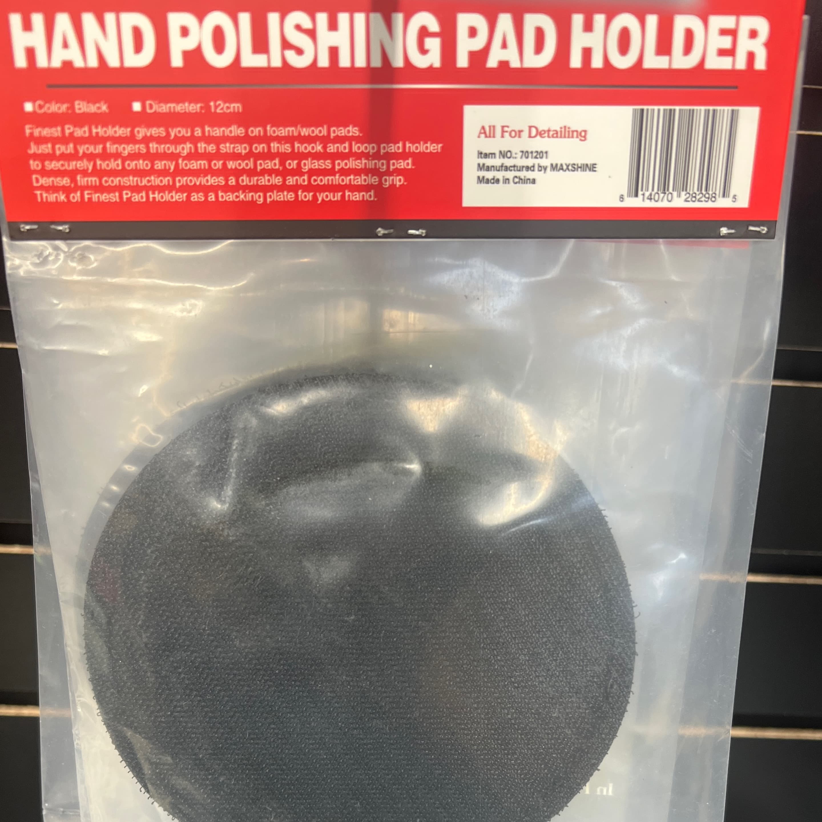 Hand Polishing Pad Holder