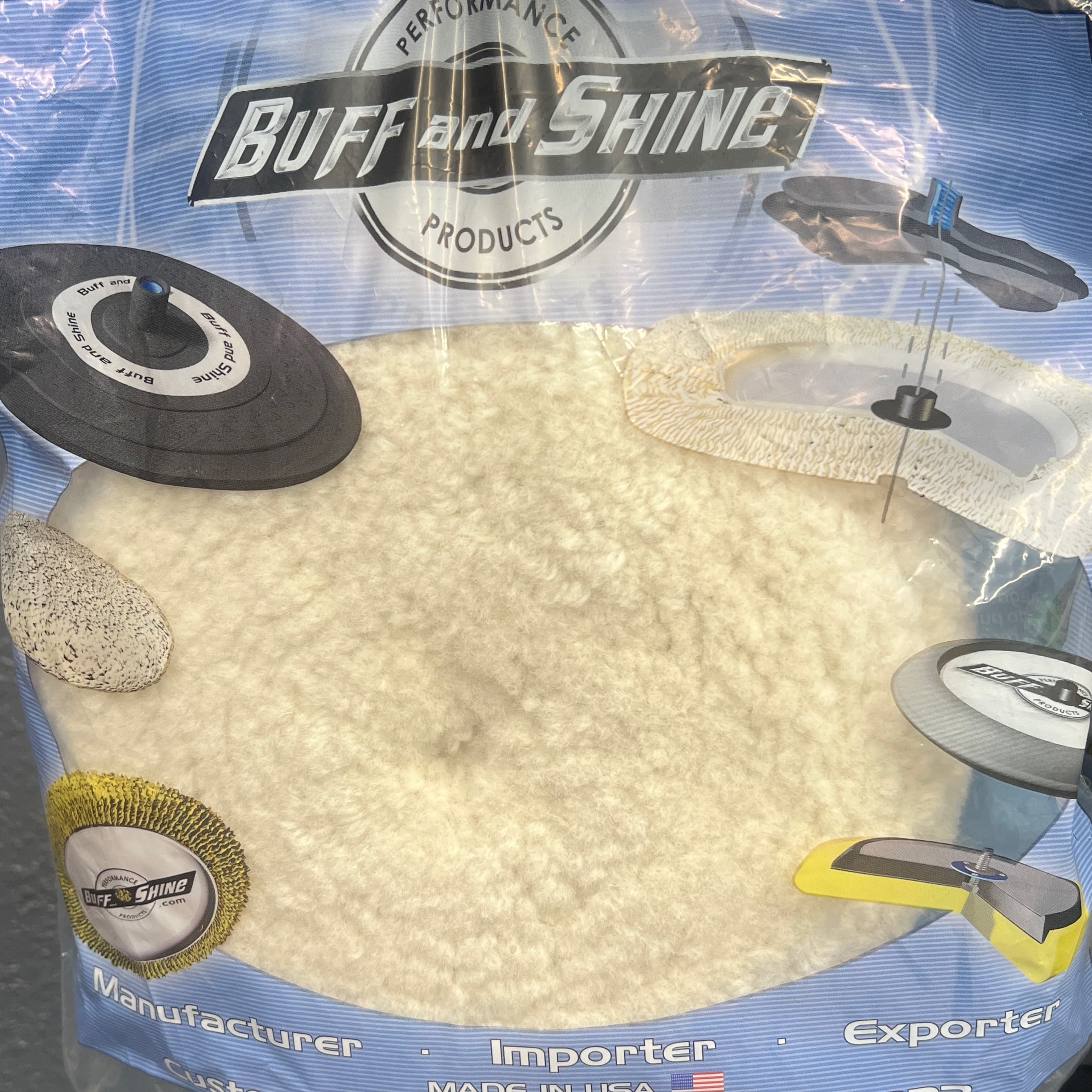 7.5" Wool Pad Grip Compounding