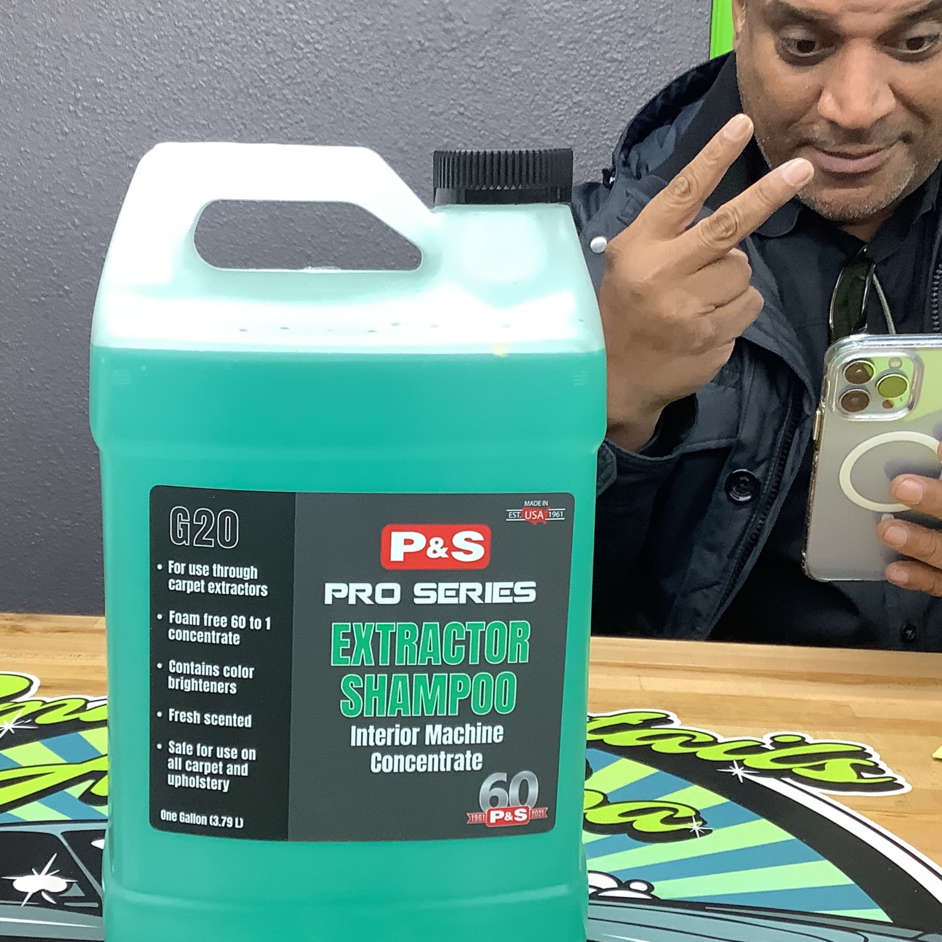 Extractor shampoo / gallon