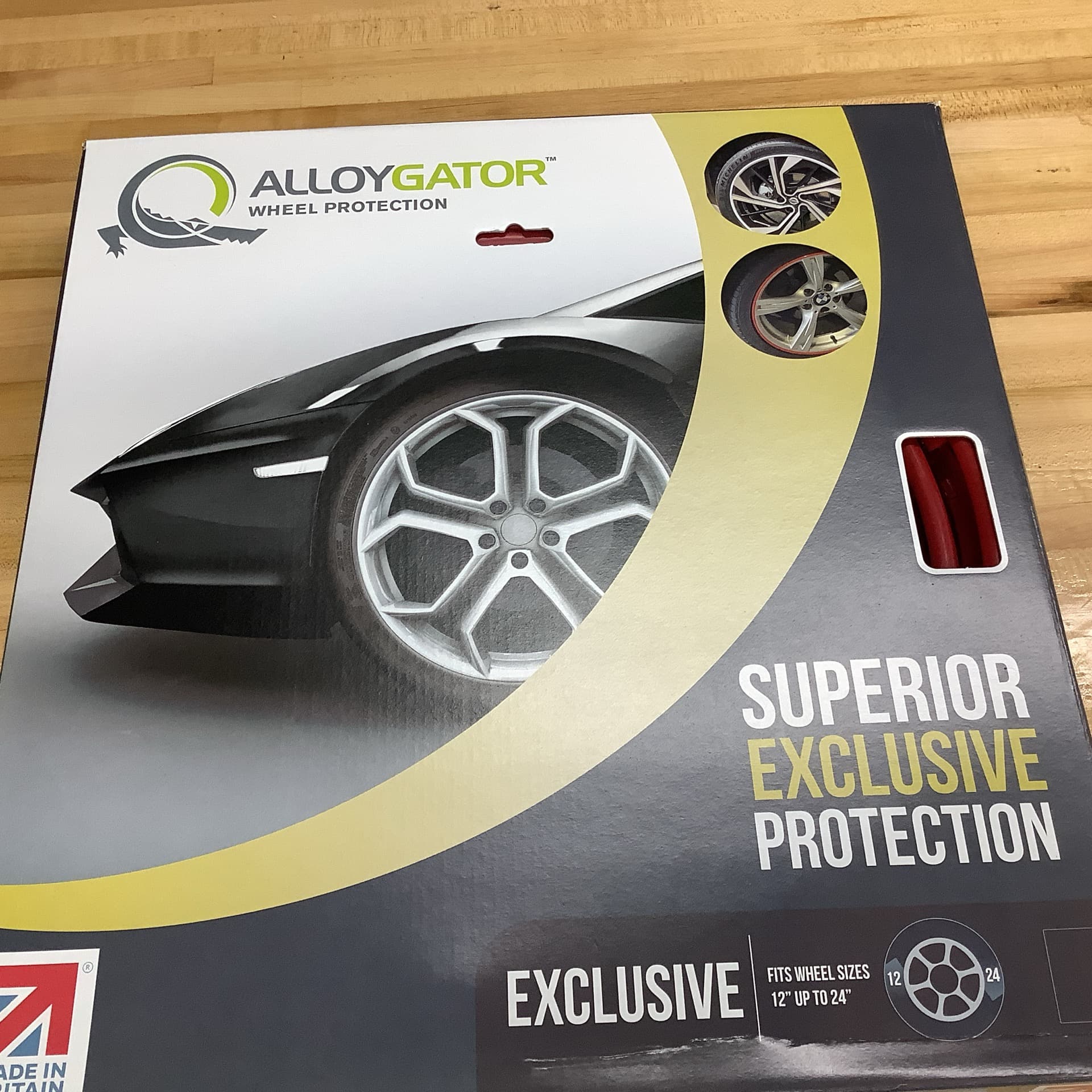 Alloygator Wheel Protection/ Dark Red
