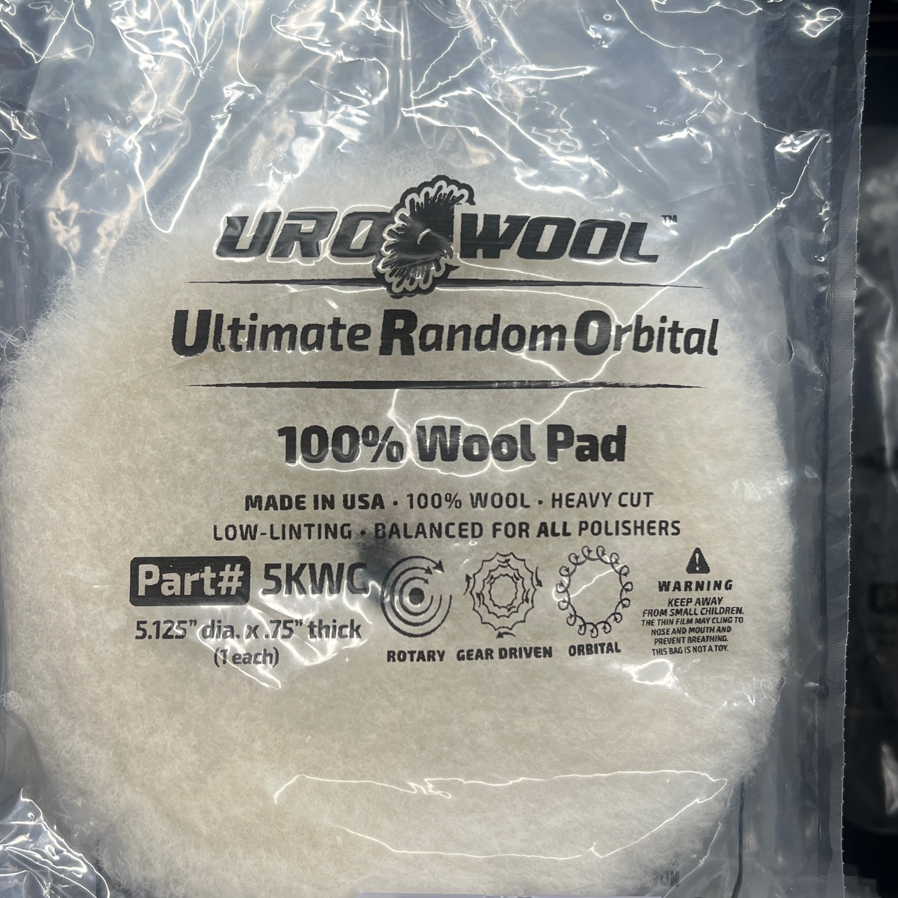 5" Wool Pad