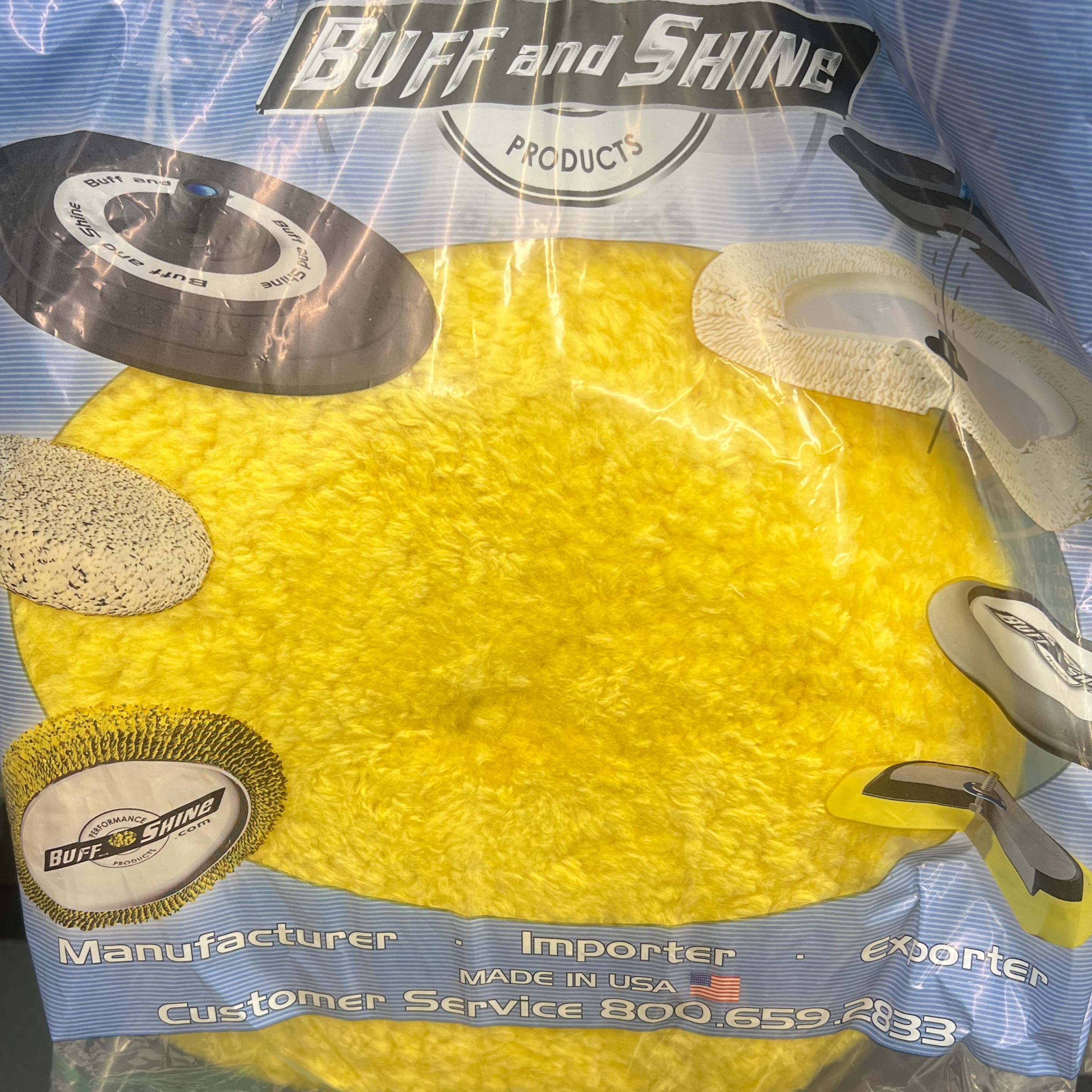 7.5" Wool Pad Grip C-P