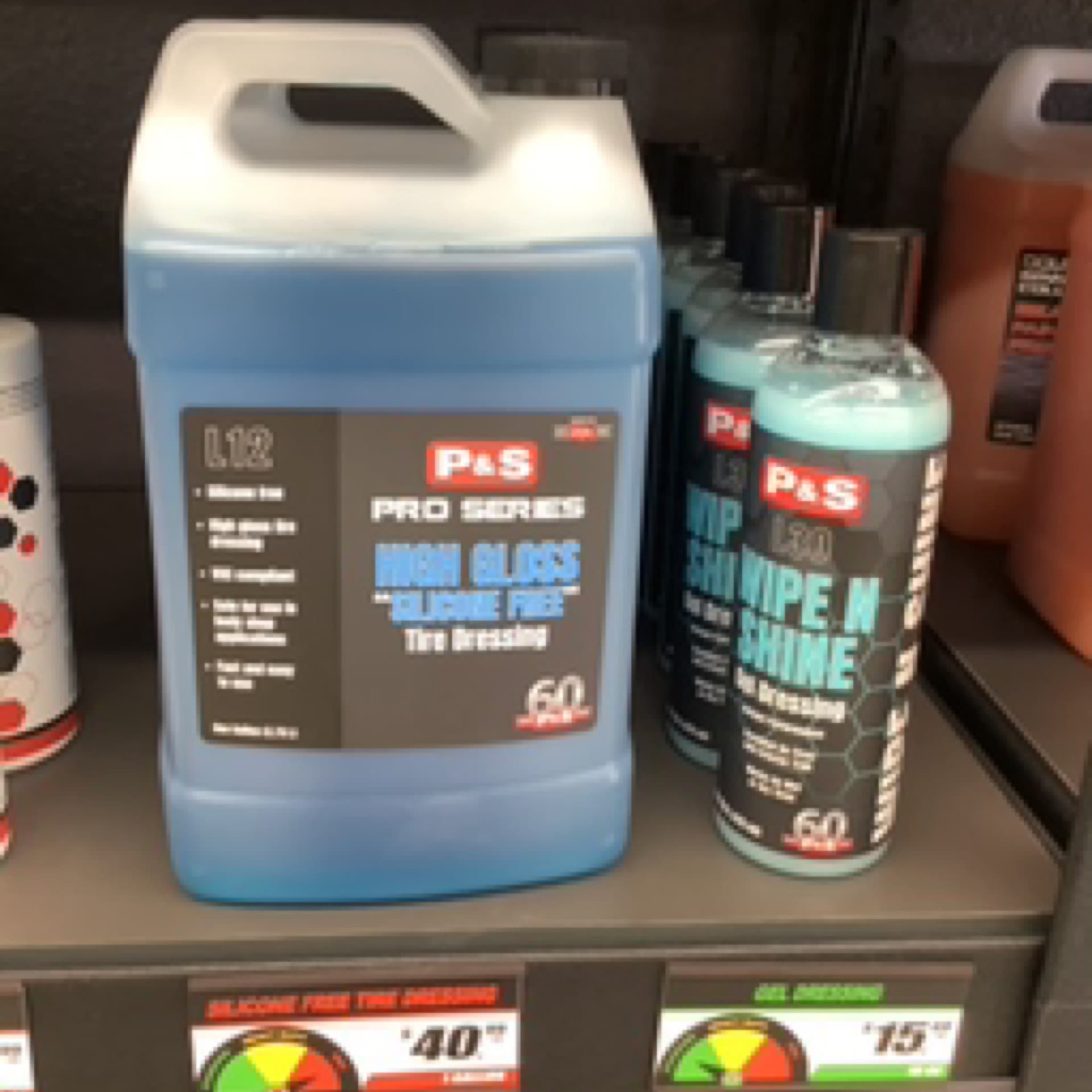 Silicone Free High Gloss Tire Dressing / gallon