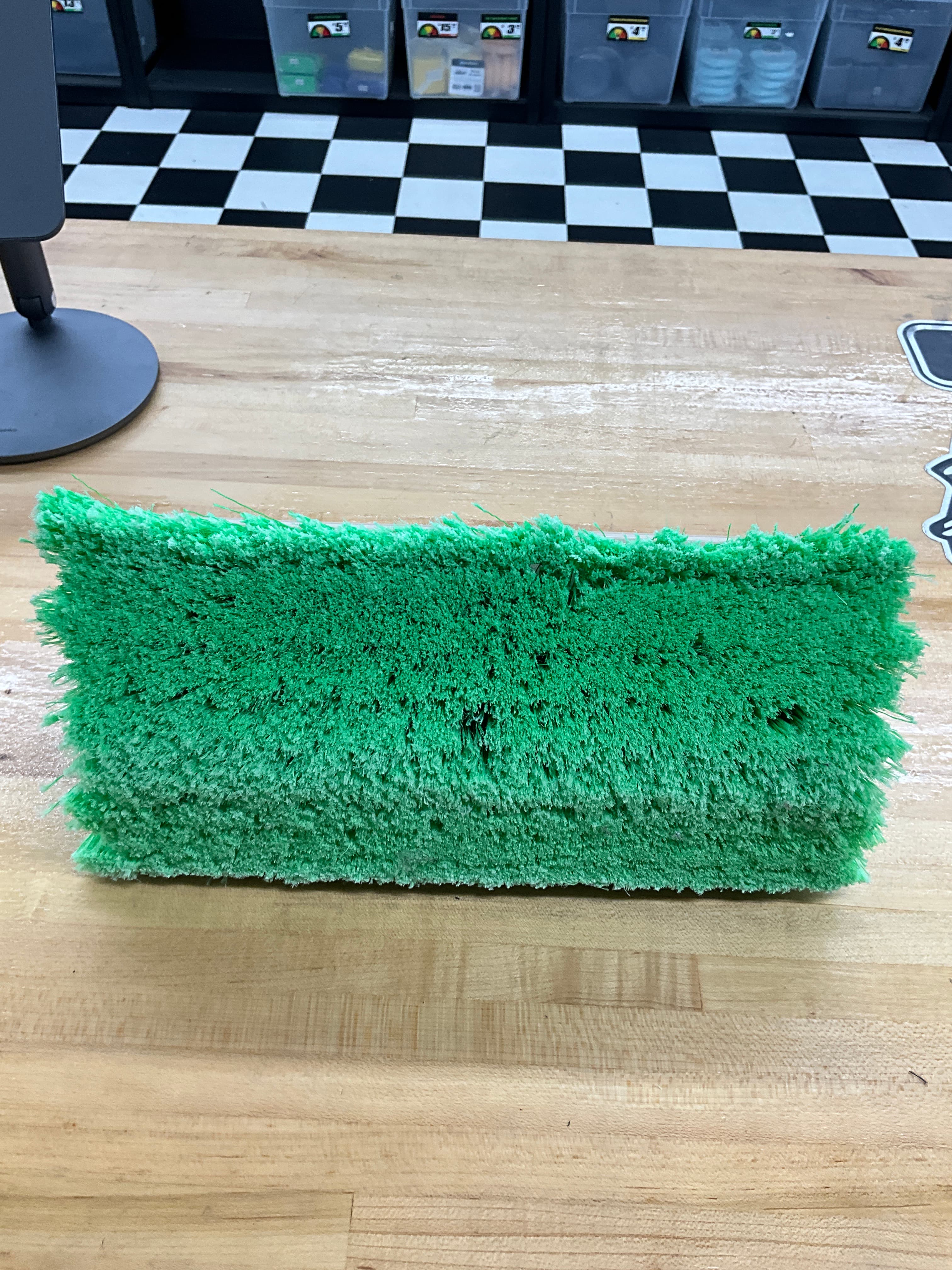 Truck Brush Green - Smart Details Auto Spa
