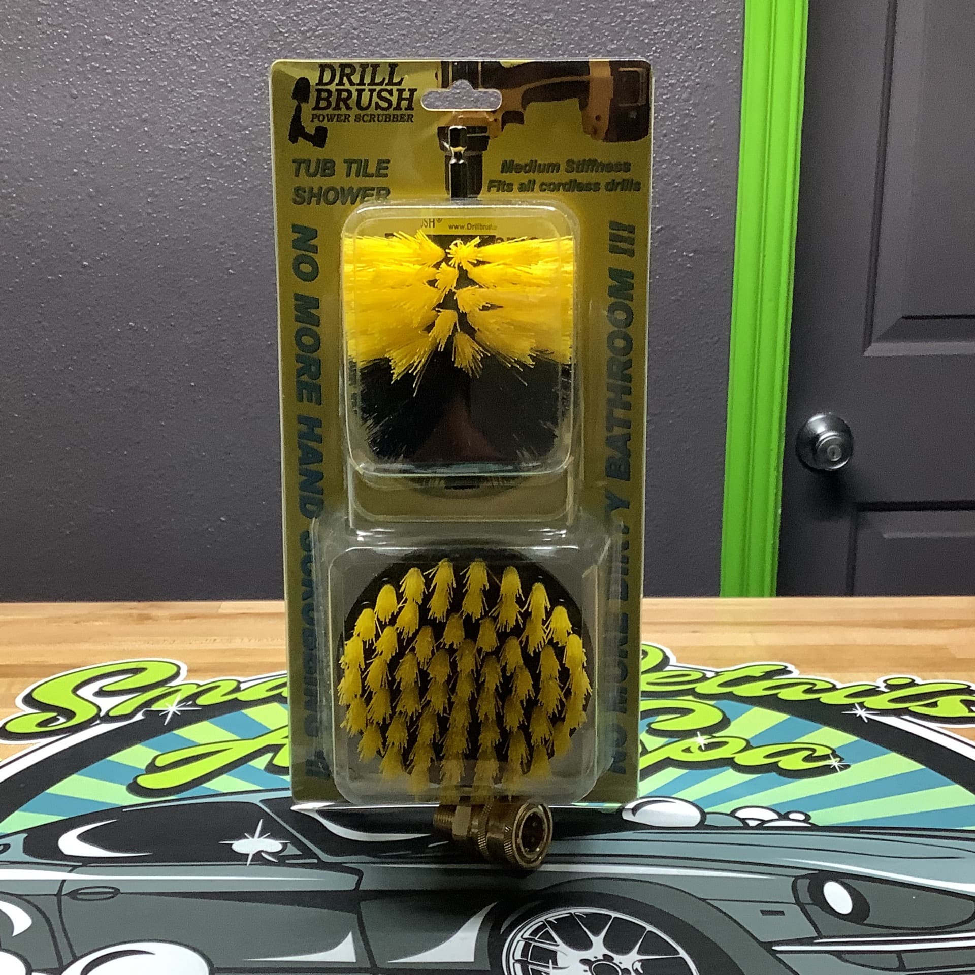 Yellow drill brush kit