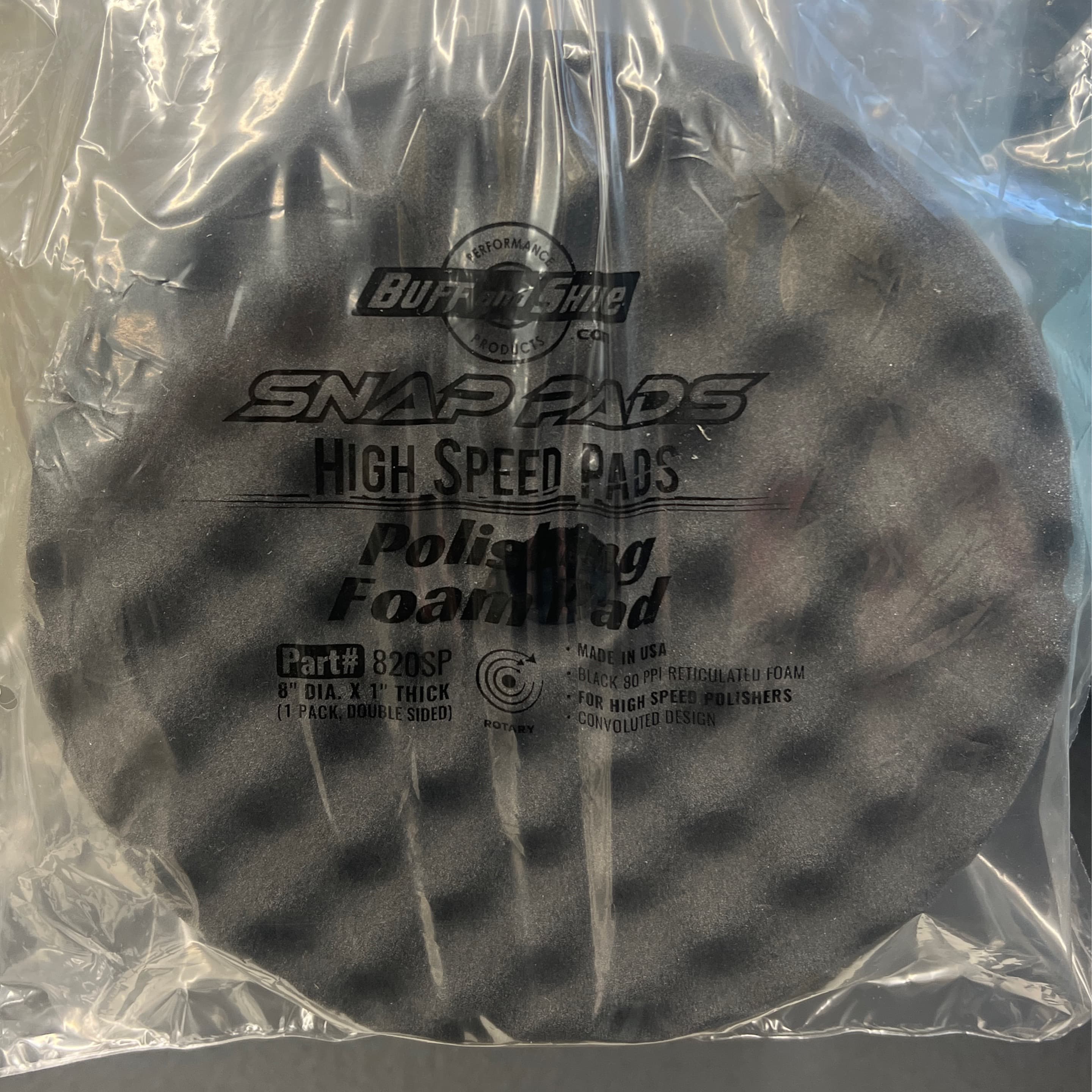 Snap Pad Polishing Foam