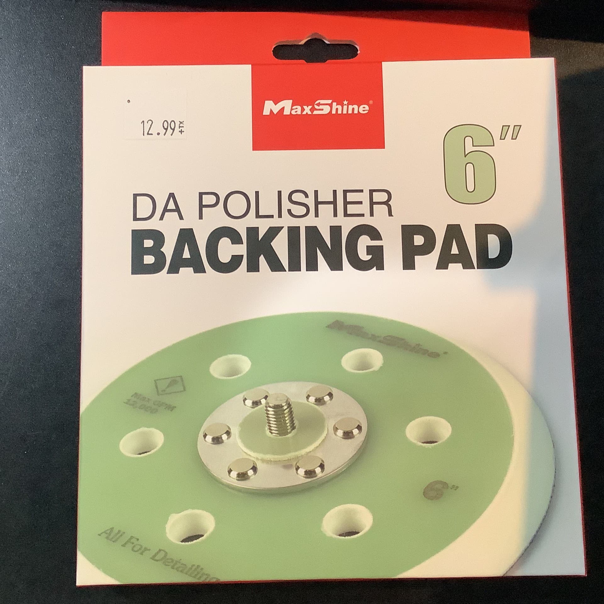 DA Polisher Backing Pad / 6inch